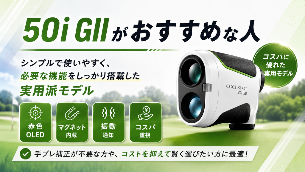 50i GIIがおすすめな人